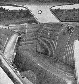 1963 Chevy Impala SS interior
