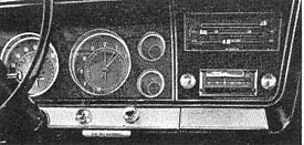 1967 Impala SS Intruments