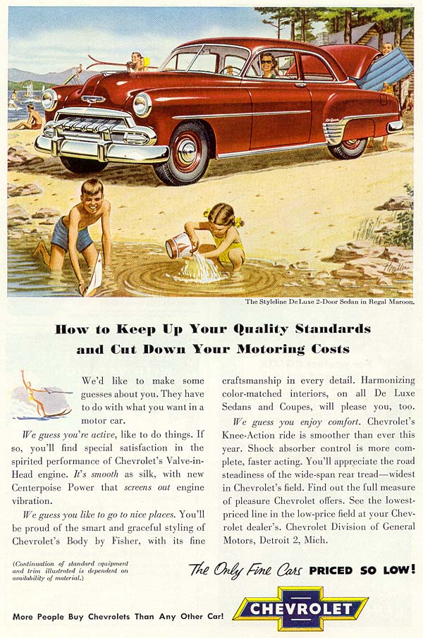 1952 Chevy ad